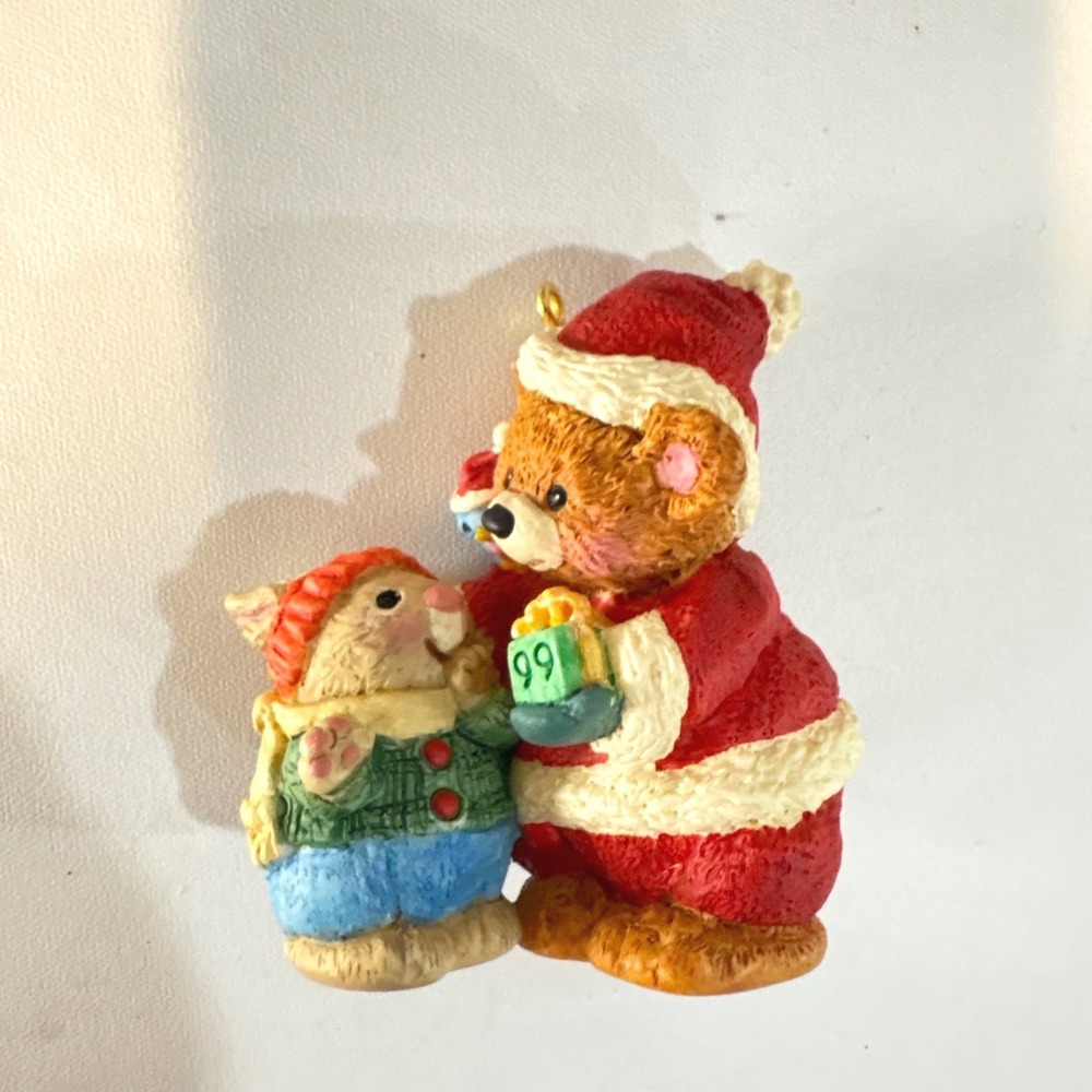 Hallmark Keepsake Ornament 1999 Marys Bears Santa Bear Christmas QX6417 Boxed - Picture 2 of 3